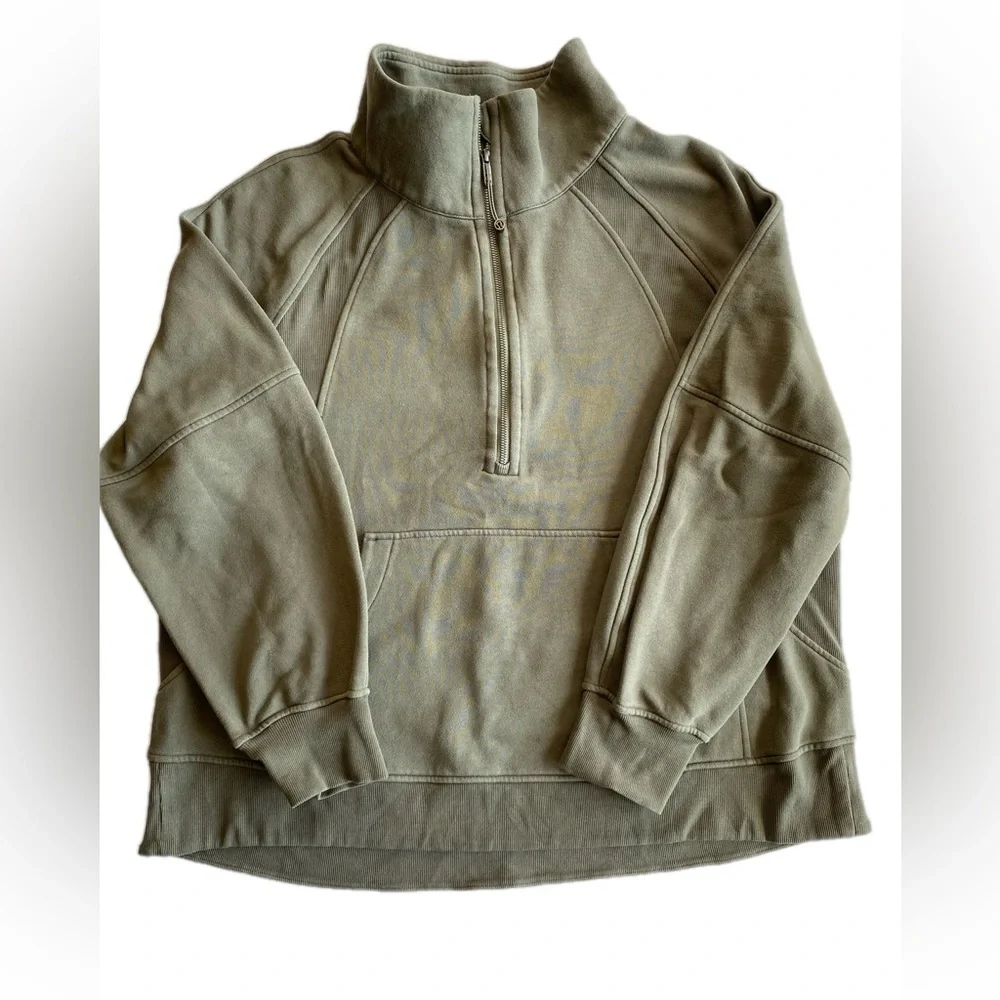 Lululemon Scuba Oversized Funnel-Neck
Half Zip *Long
Grey Eucalyptus xl/xxl - Picture 4 of 9